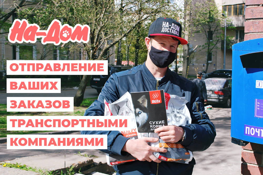 Отправление заказов транспортными компаниями