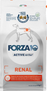 Forza10 Renal Active сухой корм для взрослых собак для поддержания функции почек и сердечно-сосудистой системы