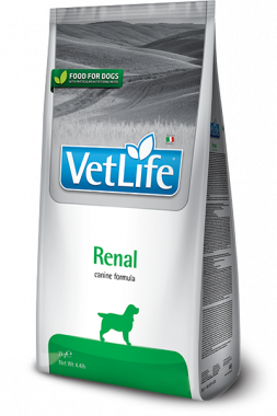Farmina Vet Life Renal Canine диетический корм для взрослых собак поддержка почек при хронической и временной почечной недостаточности