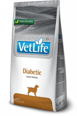 Farmina Vet Life Diabetic canine диетический корм для собак для контроля уровня глюкозы