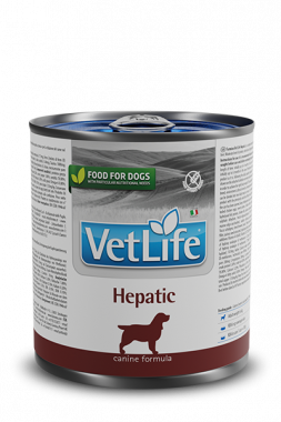 Farmina Vet Life Dog Hepatic Wet Food Canine влажный корм для взрослых собак для поддержания функции печени 6штх300г